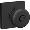 image:imageSchlage F10 BWE 622 Bowery Door Knob Hall amp Closet Passage Lock Matte BlackMatte Black