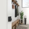 image:imageSchlage F10 BWE 622 Bowery Door Knob Hall amp Closet Passage Lock Matte BlackMatte Black
