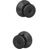image:imageSchlage F10 BWE 622 Bowery Door Knob Hall amp Closet Passage Lock Matte BlackMatte Black