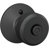 image:imageSchlage F10 BWE 622 Bowery Door Knob Hall amp Closet Passage Lock Matte BlackMatte Black