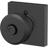 image:imageSchlage F10 BWE 622 Bowery Door Knob Hall amp Closet Passage Lock Matte BlackMatte Black