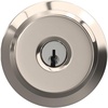 image:imageSchlage F10 BWE 622 Bowery Door Knob Hall amp Closet Passage Lock Matte BlackPolished Nickel