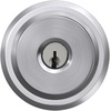 image:imageSchlage F10 BWE 622 Bowery Door Knob Hall amp Closet Passage Lock Matte BlackSatin Chrome