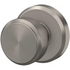 image:imageSchlage F10 BWE 622 Bowery Door Knob Hall amp Closet Passage Lock Matte BlackSatin Nickel