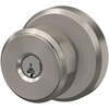 image:imageSchlage F10 BWE 622 Bowery Door Knob Hall amp Closet Passage Lock Matte BlackSatin Nickel