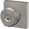 image:imageSchlage F10 BWE 622 Bowery Door Knob Hall amp Closet Passage Lock Matte BlackSatin Nickel