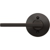 image:imageSchlage F10 LAT 622 CEN Latitude Door Lever with Century Trim Hall amp Closet Passage Lock Matte BlackAged Bronze