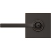image:imageSchlage F10 LAT 622 CEN Latitude Door Lever with Century Trim Hall amp Closet Passage Lock Matte BlackAged Bronze