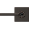 image:imageSchlage F10 LAT 622 CEN Latitude Door Lever with Century Trim Hall amp Closet Passage Lock Matte BlackAged Bronze