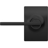 image:imageSchlage F10 LAT 622 CEN Latitude Door Lever with Century Trim Hall amp Closet Passage Lock Matte BlackMatte Black
