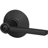 image:imageSchlage F10 LAT 622 CEN Latitude Door Lever with Century Trim Hall amp Closet Passage Lock Matte BlackMatte Black