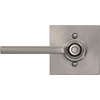 image:imageSchlage F10 LAT 622 CEN Latitude Door Lever with Century Trim Hall amp Closet Passage Lock Matte BlackSatin Nickel
