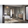 image:imageSchlage F10 V LAT 619 Latitude Door Lever Hall amp Closet Passage Lock Satin NickelNickel