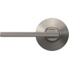 image:imageSchlage F10 V LAT 619 Latitude Door Lever Hall amp Closet Passage Lock Satin NickelNickel