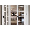 image:imageSchlage F40 Accent With Camelot Rose Privacy Lock with 16080 Latch 10027 Strike Bright Brass Finish