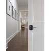 image:imageSchlage F40 Accent With Camelot Rose Privacy Lock with 16080 Latch 10027 Strike Bright Brass Finish
