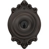 image:imageSchlage F40 GEO 622 ADD Georgian Door Knob with Addison Trim Bed amp Bath Privacy Lock Matte BlackAged Bronze
