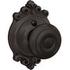 image:imageSchlage F40 GEO 622 ADD Georgian Door Knob with Addison Trim Bed amp Bath Privacy Lock Matte BlackAged Bronze