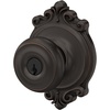 image:imageSchlage F40 GEO 622 ADD Georgian Door Knob with Addison Trim Bed amp Bath Privacy Lock Matte BlackAged Bronze