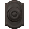 image:imageSchlage F40 GEO 622 ADD Georgian Door Knob with Addison Trim Bed amp Bath Privacy Lock Matte BlackAged Bronze