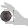 image:imageSchlage F40 GEO 622 ADD Georgian Door Knob with Addison Trim Bed amp Bath Privacy Lock Matte BlackAged Bronze