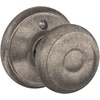 image:imageSchlage F40 GEO 622 ADD Georgian Door Knob with Addison Trim Bed amp Bath Privacy Lock Matte BlackDistressed Nickel