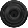 image:imageSchlage F40 GEO 622 ADD Georgian Door Knob with Addison Trim Bed amp Bath Privacy Lock Matte BlackMatte Black