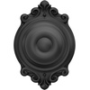 image:imageSchlage F40 GEO 622 ADD Georgian Door Knob with Addison Trim Bed amp Bath Privacy Lock Matte BlackMatte Black