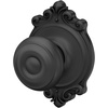 image:imageSchlage F40 GEO 622 ADD Georgian Door Knob with Addison Trim Bed amp Bath Privacy Lock Matte BlackMatte Black