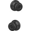 image:imageSchlage F40 GEO 622 ADD Georgian Door Knob with Addison Trim Bed amp Bath Privacy Lock Matte BlackMatte Black