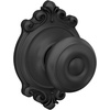 image:imageSchlage F40 GEO 622 ADD Georgian Door Knob with Addison Trim Bed amp Bath Privacy Lock Matte BlackMatte Black