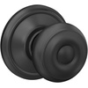 image:imageSchlage F40 GEO 622 ADD Georgian Door Knob with Addison Trim Bed amp Bath Privacy Lock Matte BlackMatte Black
