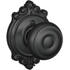 image:imageSchlage F40 GEO 622 ADD Georgian Door Knob with Addison Trim Bed amp Bath Privacy Lock Matte BlackMatte Black
