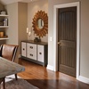 image:imageSchlage F40 GEO 622 ADD Georgian Door Knob with Addison Trim Bed amp Bath Privacy Lock Matte BlackSatin Brass