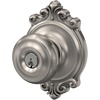 image:imageSchlage F40 GEO 622 ADD Georgian Door Knob with Addison Trim Bed amp Bath Privacy Lock Matte BlackSatin Nickel