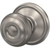 image:imageSchlage F40 GEO 622 ADD Georgian Door Knob with Addison Trim Bed amp Bath Privacy Lock Matte BlackSatin Nickel