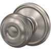 image:imageSchlage F40 GEO 622 ADD Georgian Door Knob with Addison Trim Bed amp Bath Privacy Lock Matte BlackSatin Nickel