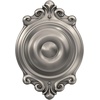 image:imageSchlage F40 GEO 622 ADD Georgian Door Knob with Addison Trim Bed amp Bath Privacy Lock Matte BlackSatin Nickel