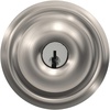 image:imageSchlage F40 GEO 622 ADD Georgian Door Knob with Addison Trim Bed amp Bath Privacy Lock Matte BlackSatin Nickel