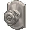 image:imageSchlage F40 GEO 622 ADD Georgian Door Knob with Addison Trim Bed amp Bath Privacy Lock Matte BlackSatin Nickel