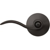 image:imageSchlage F40 V ACC 716 Accent Door Lever Bed amp Bath Privacy Lock Aged Bronze