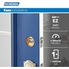 image:imageSchlage FB50 CSV ELA 626 Single Cylinder Deadbolt and Keyed Entry Elan Lever Satin Chrome