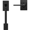 image:imageSchlage FE285 CEN 622 LAT Century Front Entry Handleset with Latitude Lever Lower Half Grip Matte BlackMatte Black