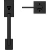 image:imageSchlage FE285 CEN 622 LAT Century Front Entry Handleset with Latitude Lever Lower Half Grip Matte BlackMatte Black
