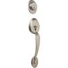 image:imageSchlage Lock Company F60PLY619ORB Plymouth Door Handle Set with Orbit Interior Satin NickelSatin Nickel