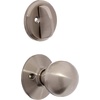 image:imageSchlage Lock Company F60PLY619ORB Plymouth Door Handle Set with Orbit Interior Satin NickelSatin Nickel