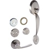 image:imageSchlage Lock Company F60PLY619ORB Plymouth Door Handle Set with Orbit Interior Satin NickelSatin Nickel