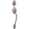 image:imageSchlage Lock Company F60PLY619ORB Plymouth Door Handle Set with Orbit Interior Satin NickelSatin Nickel