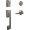 image:imageSCHLAGE Century Single Cylinder Handleset and Latitude Lever Satin Nickel F60 CEN 619 LAT