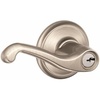 image:imageSCHLAGE Lock CO Satin Nickel F51VFLA619 Flair Entry Locks Size